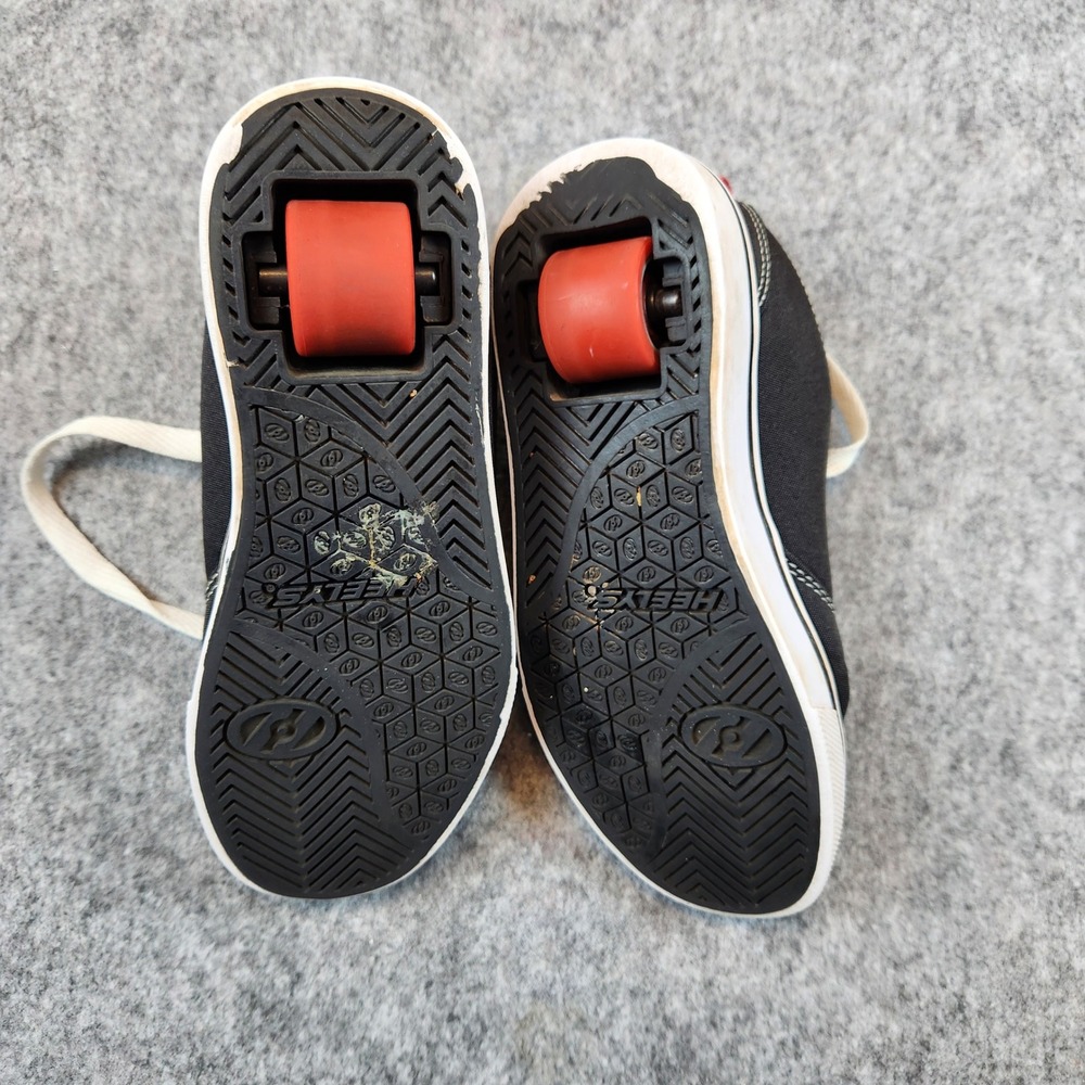 Heelys Pro 20 Skate Shoes Kids Size 2 Black Red HE100757 Roller Sneakers Y2K - Picture 9 of 9
